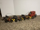 Antique Cast Iron Wells Fargo Stage Coach With Driver