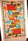Lot Of 8 Vintage Linen Cotton Kitchen Towels Many Nos