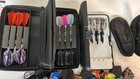 Large Lot Darts   cases Bundle Viper casemaster  Feathers  Soft Tips  Ond