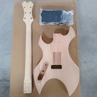 Bc Rich Style Diy Electric Guitar Kit Mahogany Body   Neck Fast Ship
