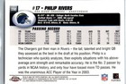 2004 -philip Rivers- Topps Chrome Rookie Football Card  230 La Chargers
