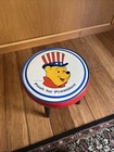 Rare Vintage Walt Disney Productions Winnie The Pooh Vinyl Padded Stool