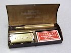Vintage Gillette Canada Valet Se Safety Razor Set In Case  Vc-4 W Nos Blades