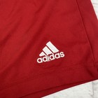 Adidas Shorts Youth 9-10 Red Aeroready Athletic Soccer Gym Training Logo