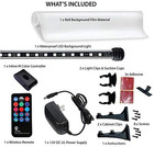 Usa 48  Serene Aquarium Led Background Light Kit   Fish Tank Lighting Backdrop D