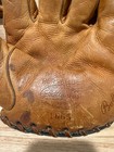Original- Jc Higgins Bob Feller Baseball Glove  1930s Split Finger