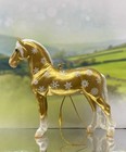 Custom Breyer Stablemate Friesian Christmas Ornament