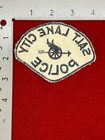 Vtg obsolete  salt Lake City Utah Police  Cheese Cloth Shoulder Patch   unused 