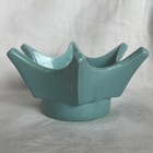 Vintage 1957 Miramar Of California  762 Ceramic Pottery Blue Bowl Planter Dish