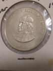 1971 100 Grains Sterling Silver  925  Token Medal 26mm Merry Christmas