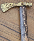 Antique Rare American Indian Trade Axe Smoking Pipe Tomahawk Smoke Hawk