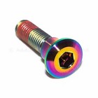 10xtriumph Speed Triple 05-10 Rainbow Titanium Front Disc Rotor Bolts Threadlock