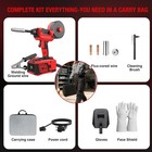120a Handheld Mig Welder 110v  2026 Upgraded Flux Core Wire Feed Welding Machine