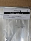250pcs 4x6 Inch Clear Cellophane Bags Self-sealing  Bags Postcard Sleeve