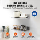 2pcs 16  X 8 6  Stainless Steel Wall Mounted Shelf Kitchen Restaurant Shelving