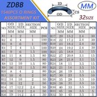 Zdbb 1540pc Metric O Ring Kit 32 Sizes Nitrile Rubber Seals With 4 Picks Set