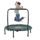 Trampoline For Toddlers 36inch Mini Trampoline For Kids With Handle Green