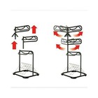 Space Saver  Metal Saddle Stand  3 Tier Tack Rack  Organize Horse Gear Easily