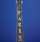 Vintage Eiffel Tower Paris Metal Souvenir Very Sturdy 7    Tall Great 26092213