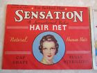 Pair Of 1920 Antique Hair Nets - Sensation And Lovelee -- Nos