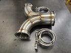 2-1 Vband Merge Collector 2 5  To 3   065 304 Stainless Tig Welded Turbo Exhaust