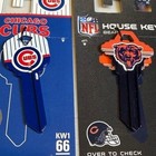 Fanatix Chicago House Keys Cubs Mlb Bears Nfl Blanks Red Blue Orange 2pk Chitown
