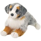     New Douglas Cuddle Toys Stuffed Plush Australian Shepherd Sinclair Aussie Dog