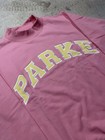 Parke Women Varsity Mockneck Fleece Conch peel Brand New In Bag S m