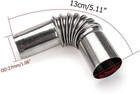 Silver Stainless Steel 24mm Air Diesel Parking Heater Exhaust Pipe Tube Elbow Co