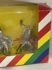 Vintage  7748 Britains Details Metal And Plastic Knight And On Horseback 1 32