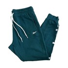 Reebok Men s Training Essentials Linear Logo Joggers Teal Pants Size M  fj4677 