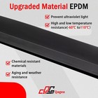 018-546 Rv Slide Out Clip Rubber Seal Weather Stripping With 2 Wiper Is Suitable