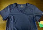 Cherokee Women s Infinity Mock Wrap Scrub Top 2625a Size Xl Color Navy
