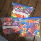 Huge Lot Plastic Magnetic Letters  Different Sizes Bright Colors  5 lbs