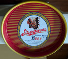 Vintage Iroquois Brewing Buffalo Ny Indian Head Beer 13 Inch Metal Tray