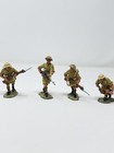 King   Country Ea009 Advance Under Fire British 8th Army Set Of 4 Box Retired