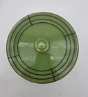 Vintage Green Lady s Powder Dish With Lid