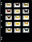  21 65 Scott Value - 1992 Lesotho Butterflies Definitives African Cv Mnh Nh Umm