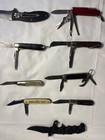 Collection Of 9 Pocket Knives  Vintage  Non Vintage  Various Sizes  Types  Brand