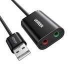 Ugreen Usb To 3 5mm External Stereo Sound Adapter - Black