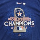 Houston Astros Shirt Mens Xl Blue Mlb Baseball Majestic World Series Champs 2017