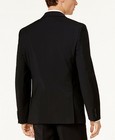 Bar Iii Mens Slim Fit Suit Jacket Blazer 40 R Black Solid