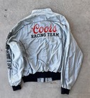 Vintage Coors Light Racing Team Jacket Xl Drag Boat Silver Bullet Cecil Florence