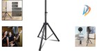 Heavy Duty Adjustable Speaker Stand Tripod 35-60 Inch For Optimal Sound Dynamics