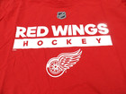 New Adidas Nhl Detroit Red Wings Red T-shirt Size 2xl