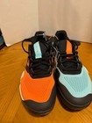 Adidas Barricade 14 Tennis Mens Sz 10 5 Black Orange Shoes Jr1742