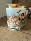 Lot Of 6 Czech Gold Mugs1 935 San Diego Pacific Exposition  circus Scene