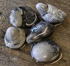 14 Unpolished Michigan Fossils Petoskey Stones Small 1  Horn Coral Jewelry M2