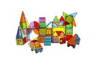 Magna-tiles Metropolis 110-piece Magnetic Construction Set With Free Storage Bin
