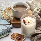 15 Pack Candle Glass Jars-7oz Clear Empty Candle Jars With Bamboo Lids A